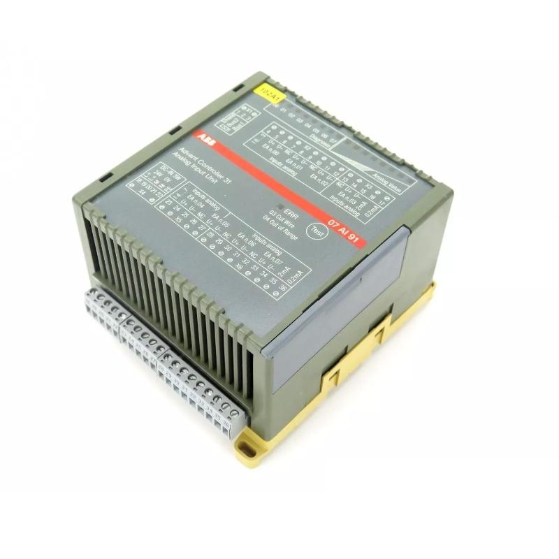 ABB 07AI91 GJR5251600R0202 Analog Input Module 800xA series