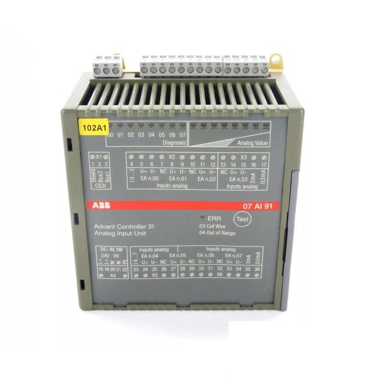 ABB 07AI91 GJR5251600R0202 Analog Input Module 800xA series