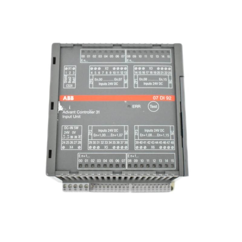 ABB 07DI92 GJR5252400R0101 Digital I/O Module 800xA system series