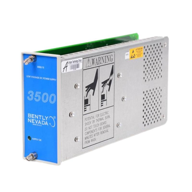 Bently Nevada 3500/15 114M5330-01 Low Voltage DC Power Supply Module 3500 Series
