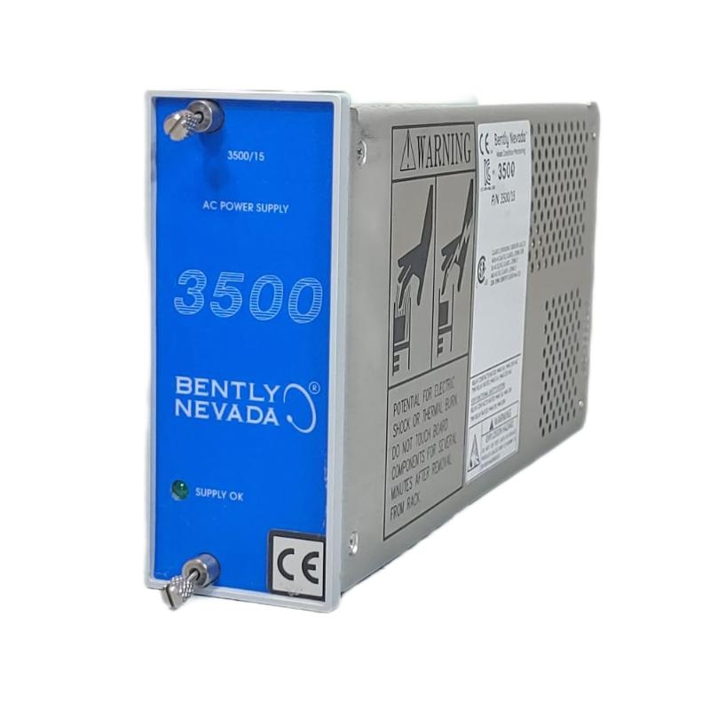 Bently Nevada 3500/15 114M5330-01 Low Voltage DC Power Supply Module 3500 Series
