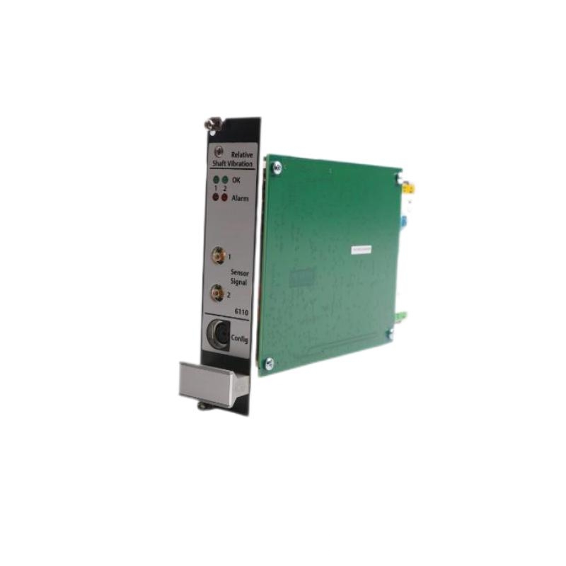 Emerson A6110 Shaft Relative Vibration Monitor Vibration Monitoring Series