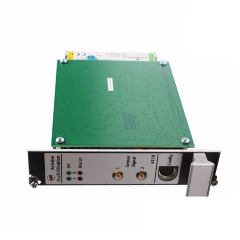 Emerson A6110 Shaft Relative Vibration Monitor Vibration Monitoring Series