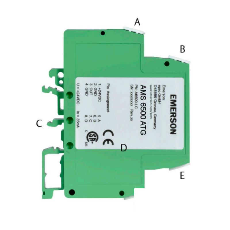 Emerson A6500-LC LVDT Converter A6500 Series