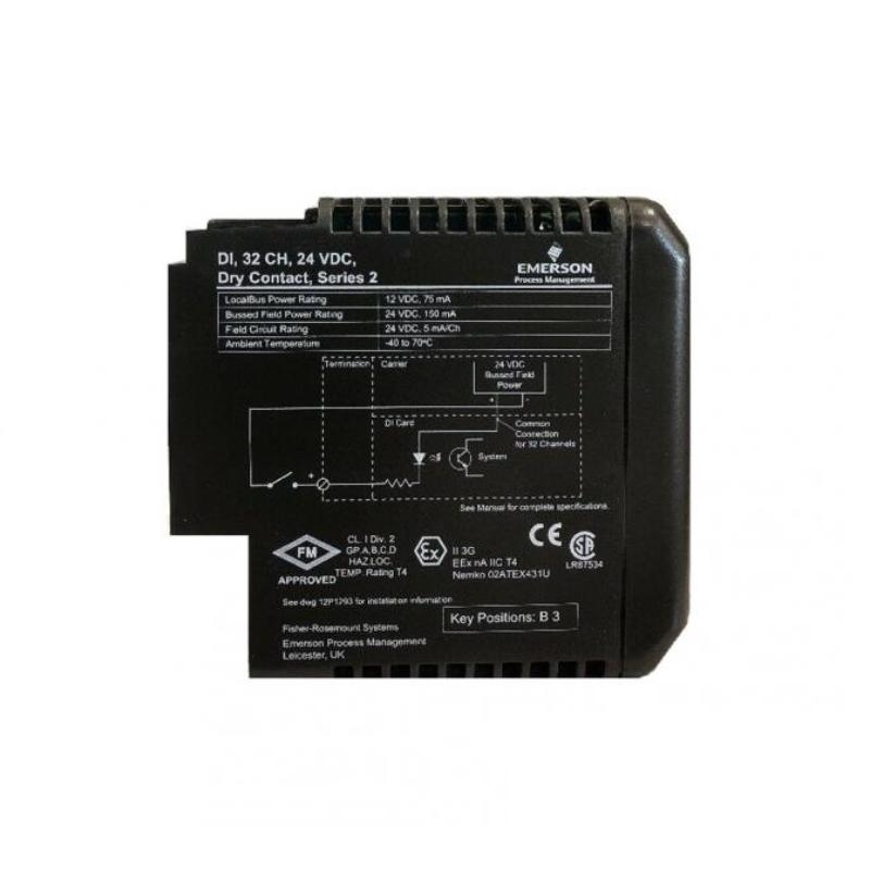 Emerson VE4001S2T2B4 Discrete Output Card DeltaV Series