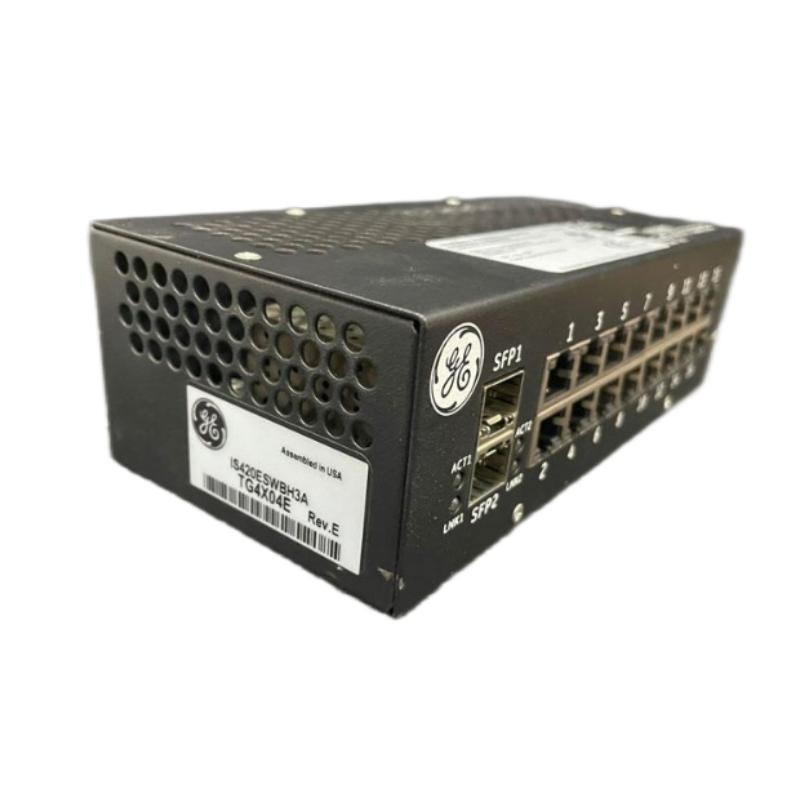 GE IS420ESWBH3A Mark VIe Ethernet IONet Switch Mark VIe series