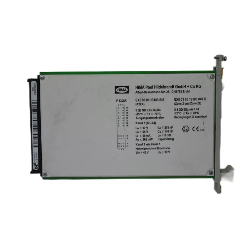 HIMA F3328A Safety System Input Module Planar F Series