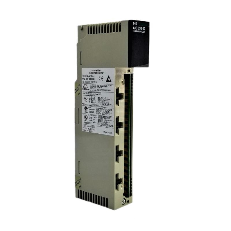 Schneider 140AIO33000 Analog Output Module Modicon Quantum Series