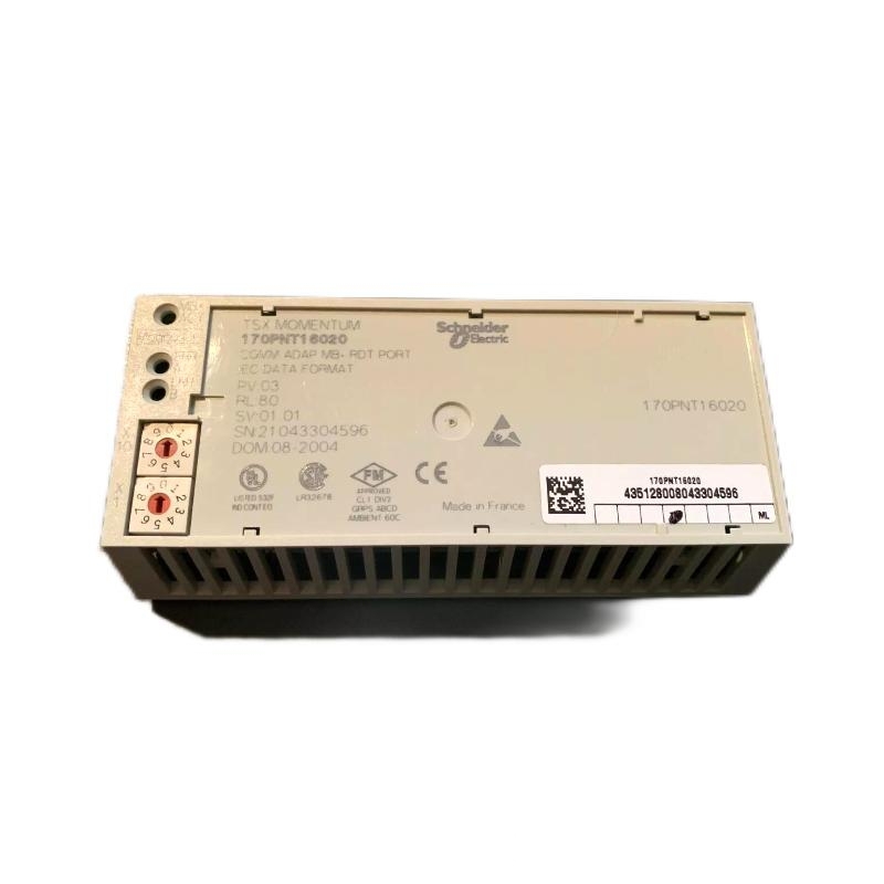 Schneider 170PNT16020 Modbus Plus Communication Adapter Modicon Momentum Series