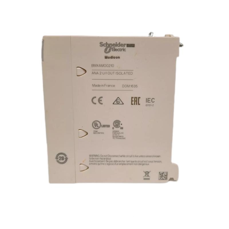 Schneider BMXAMO0210 Analog Output Module with High-Level Isolation Modicon X80 series