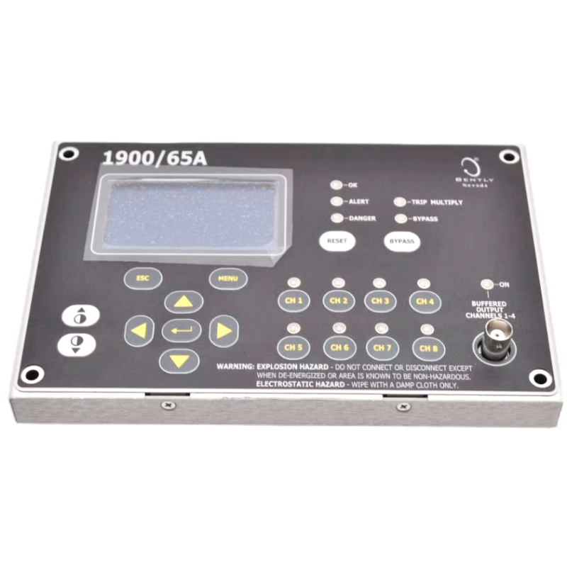 Bently Nevada 1900/65A 167699-02 General-Purpose Monitoring System Display Module