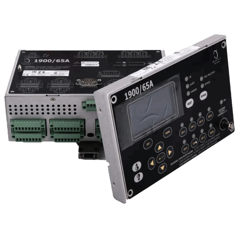 Bently Nevada 1900/65A 167699-02 General-Purpose Monitoring System Display Module