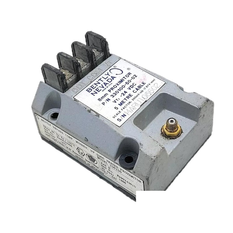 Bently Nevada 330100-50-02 3300 Series Pre-Amplifier Sensor