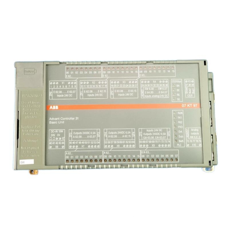 ABB 07KT94K GJR5252100R3161 Controller
