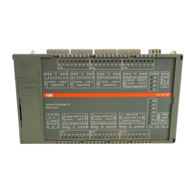 ABB 07KT97 WT97 GJR5253000R4270 Controller Advant Series