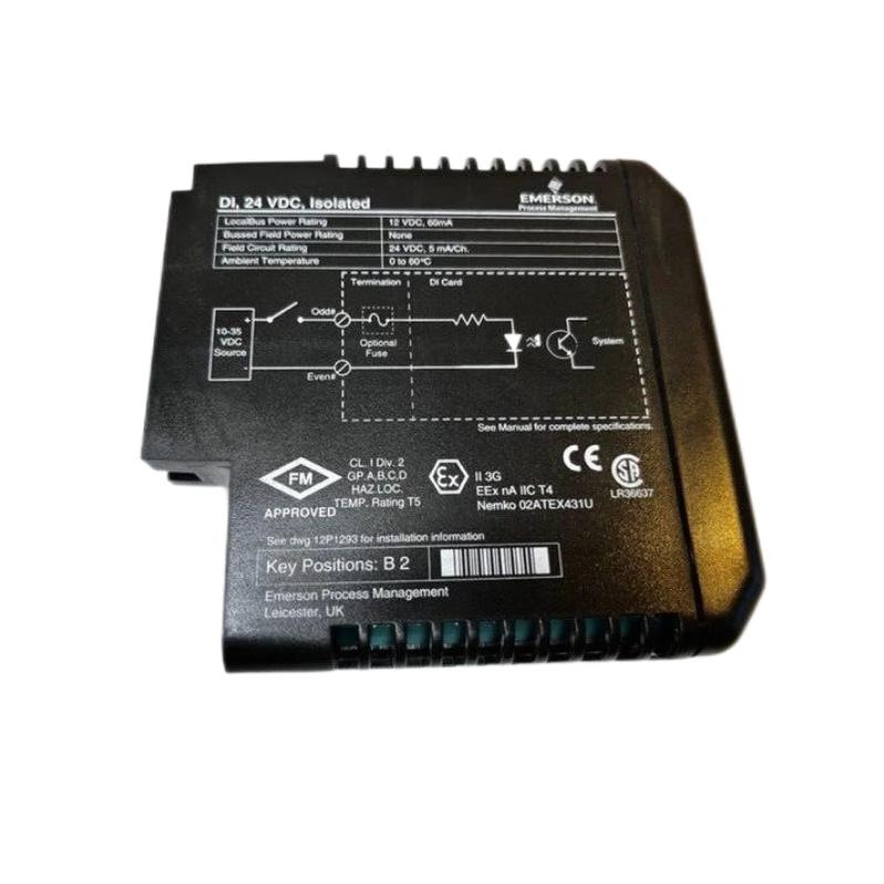 Emerson KJ3001X1-BA1 12P0549X152 Discrete Input Module DeltaV Series