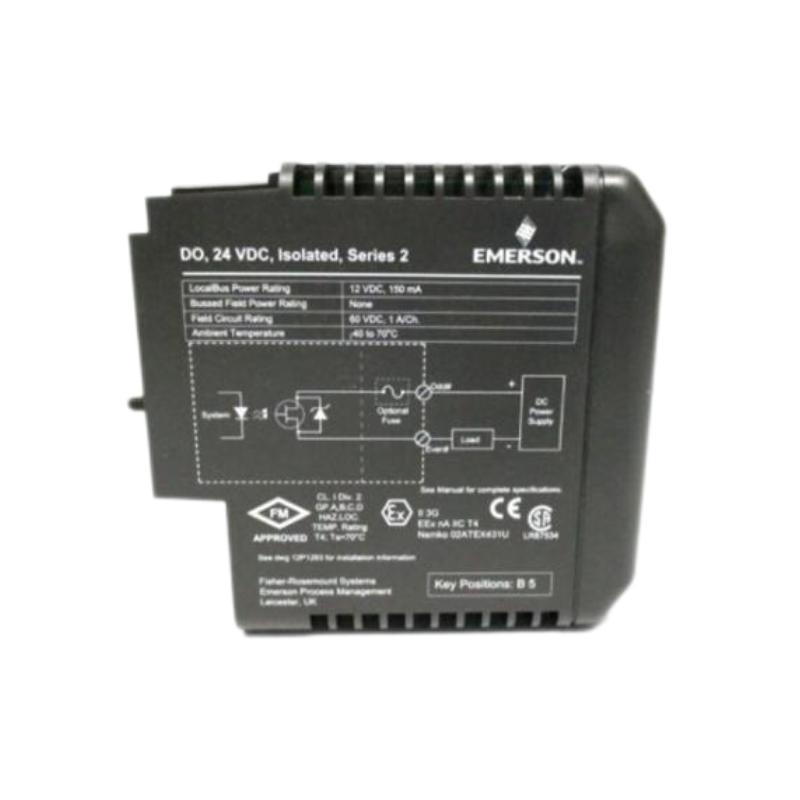 Emerson KJ3208X1-BA1 Discrete Output Module DeltaV™ Series