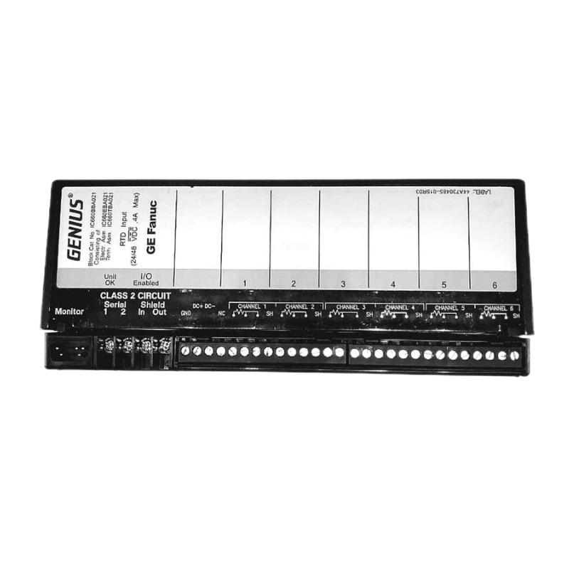 GE IC660BBA021 24/48V DC RTD Input Module