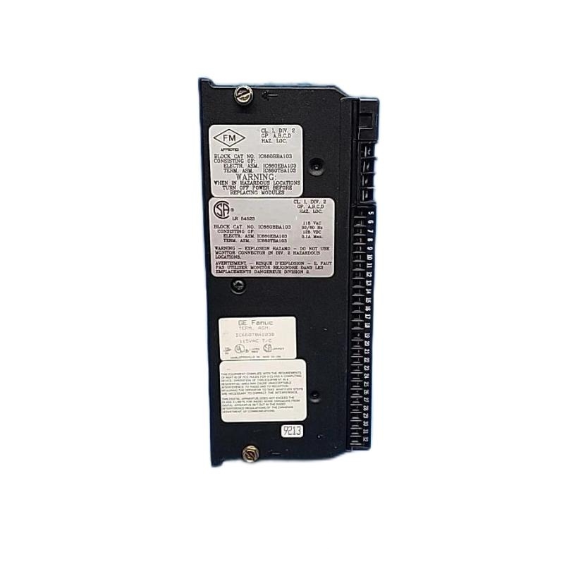 GE IC660BBA103 Thermocouple Input Module RX3i Control System Series