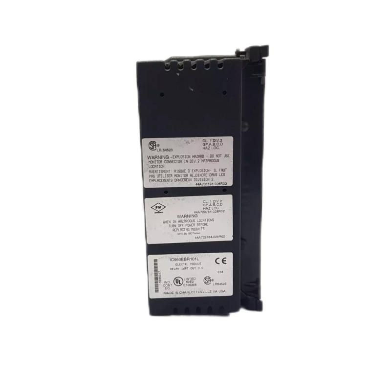 GE IC660BBR101 Relay Output Block Genius I/O series