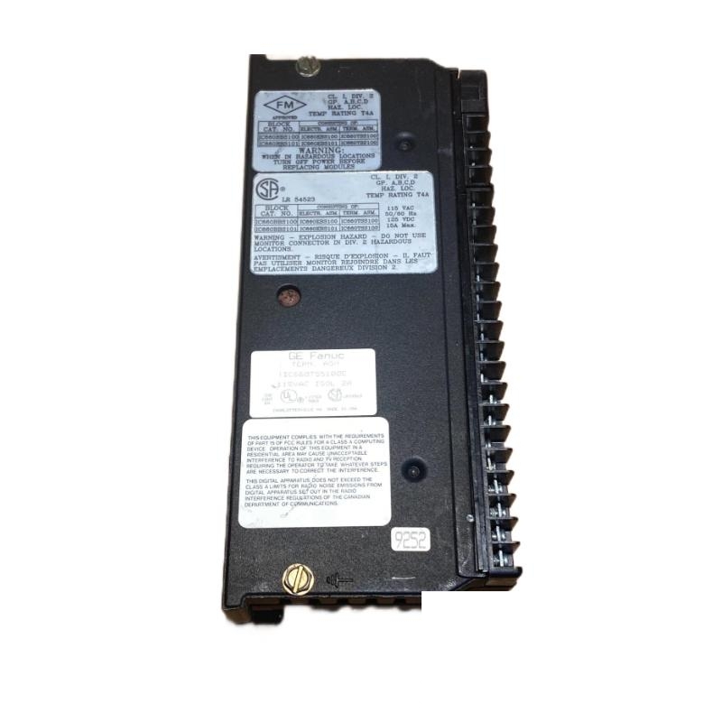 GE IC660BBS100 Isolation I/O Block Genius I/O Series