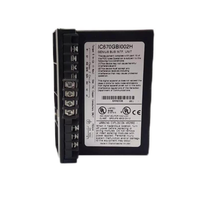 GE IC670GBI002H Genius Bus Interface Unit