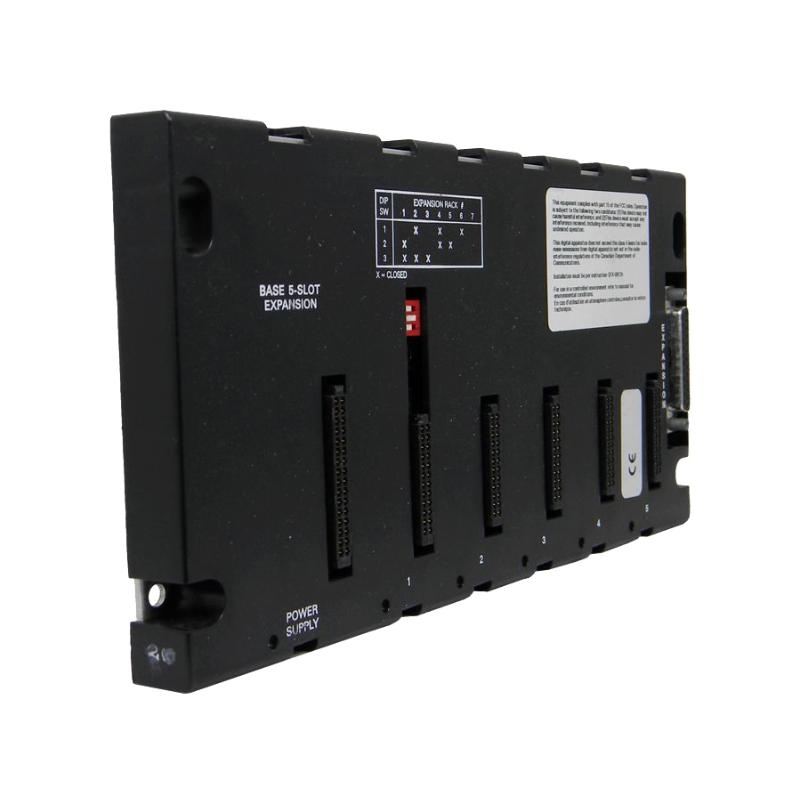 GE IC694CHS398A 5-Slot Serial Expansion Backplane RX3i Series