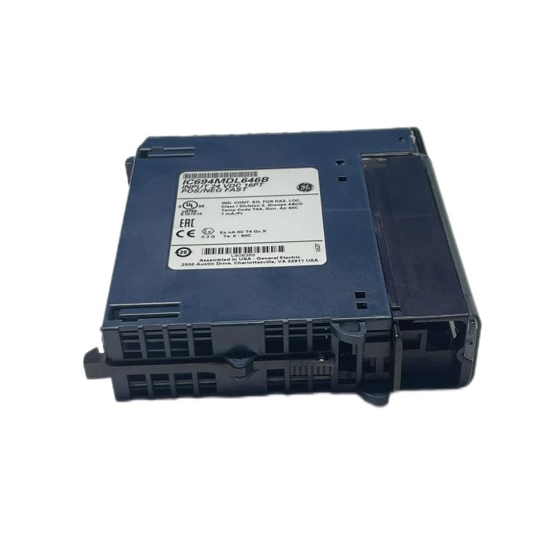 GE IC694MDL646B 24 VDC 16-Point Positive/Negative Logic Input Module RX3i Series