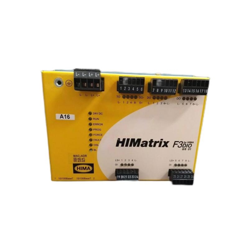 HIMA F3 DIO 8/8 01 Remote I/O Module HIMatrix F3 series