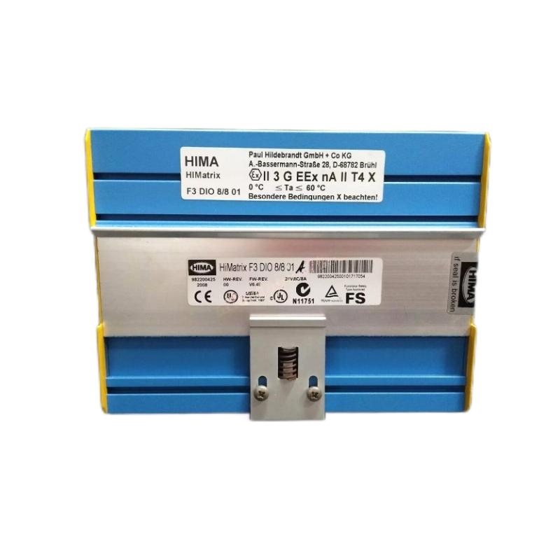 HIMA F3 DIO 8/8 01 Remote I/O Module HIMatrix F3 series