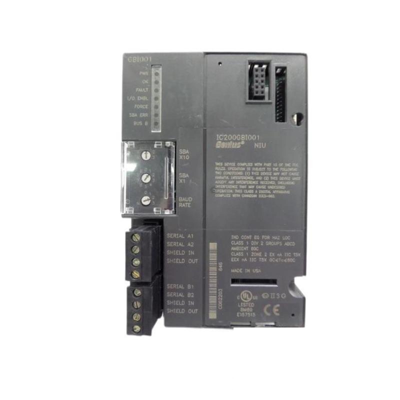 GE IC200GBI001 Network Interface Module Versamax Series