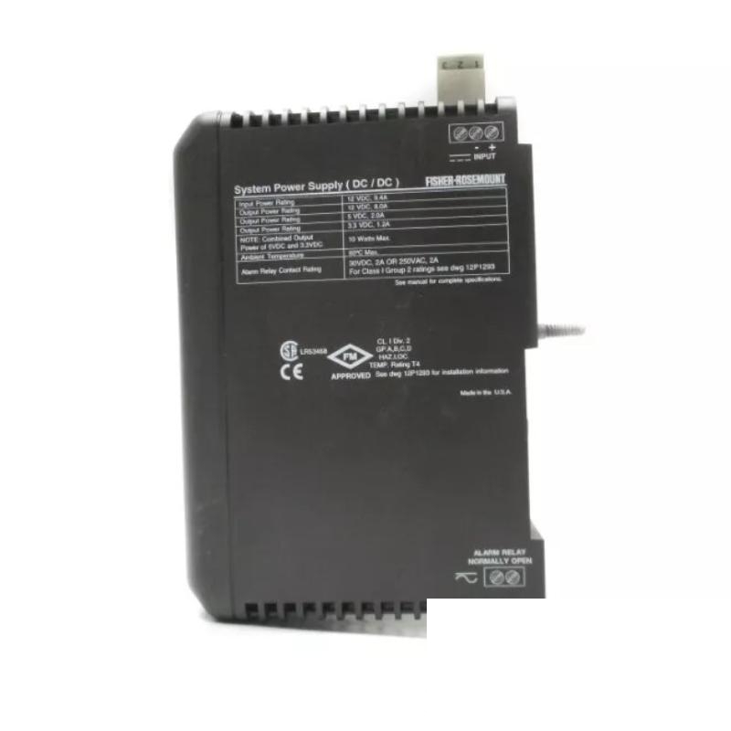 Emerson KJ1501X1-BB1 12P0678X032 Power Supply Module DeltaV™  Series