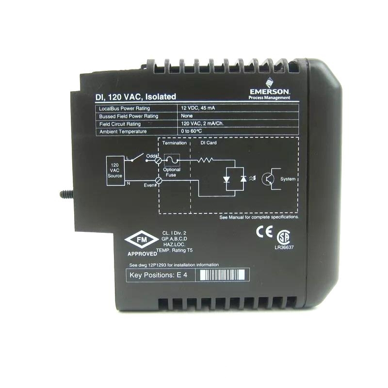 Emerson KJ3002X1-BG2 12P1731X082 Thermocouple Module DeltaV™ series