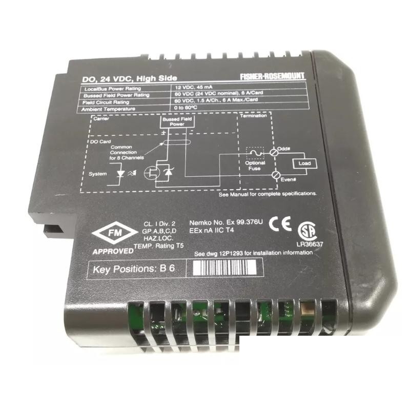 Emerson KJ3002X1-BF1 12P1732X082 RTD Module DeltaV™ series