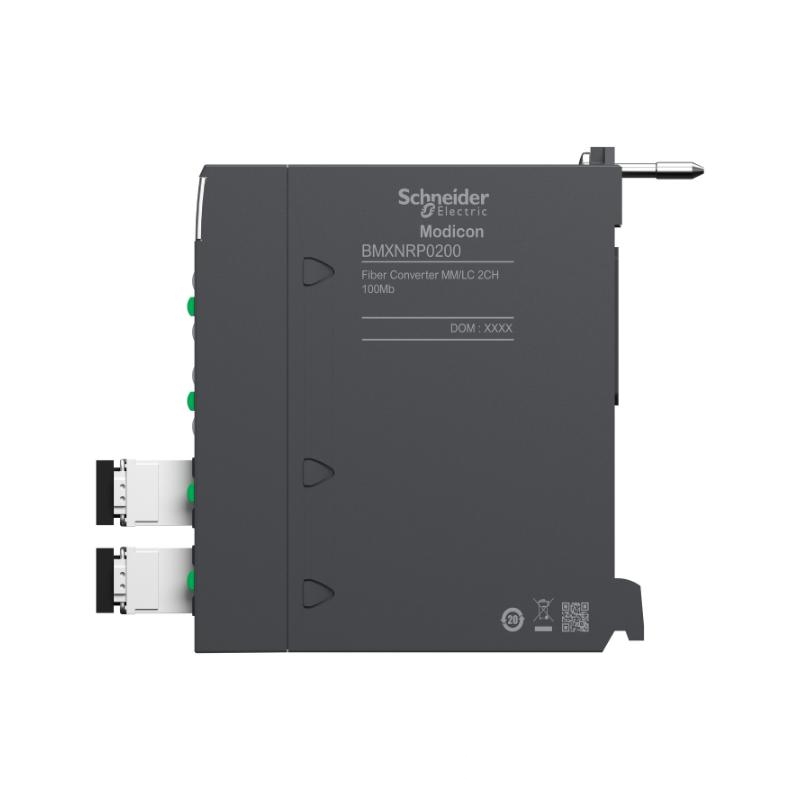 Schneider BMXNRP0200 Fiber Optic Converter Modicon X80 series