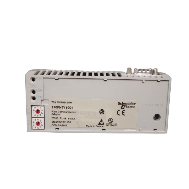 Schneider 170FNT11001 FIPIO Communication Adapter Modicon Momentum series