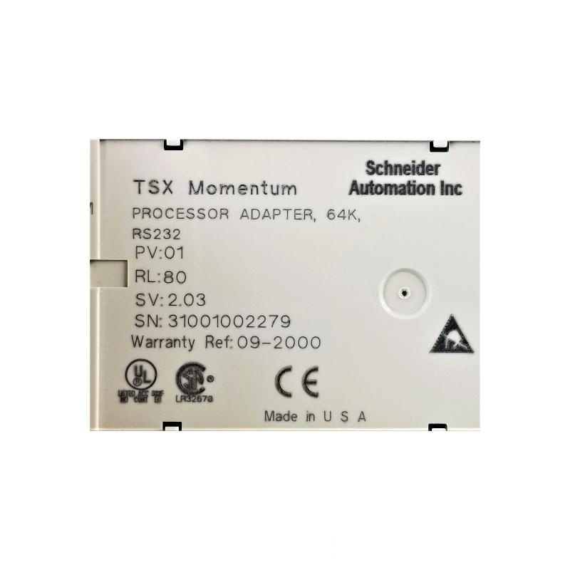 Schneider 171CCS70000 M1/M1E Processor Adapter Modicon Momentum series