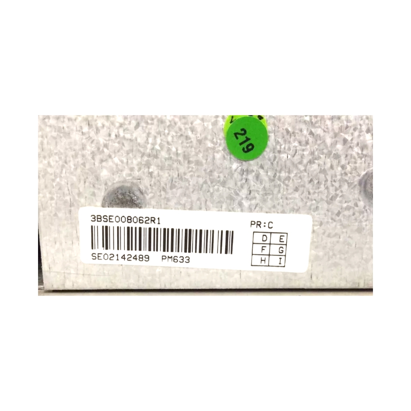 ABB DI802 3BSE022360R1 8-Channel 120 V AC/DC Digital Input Module