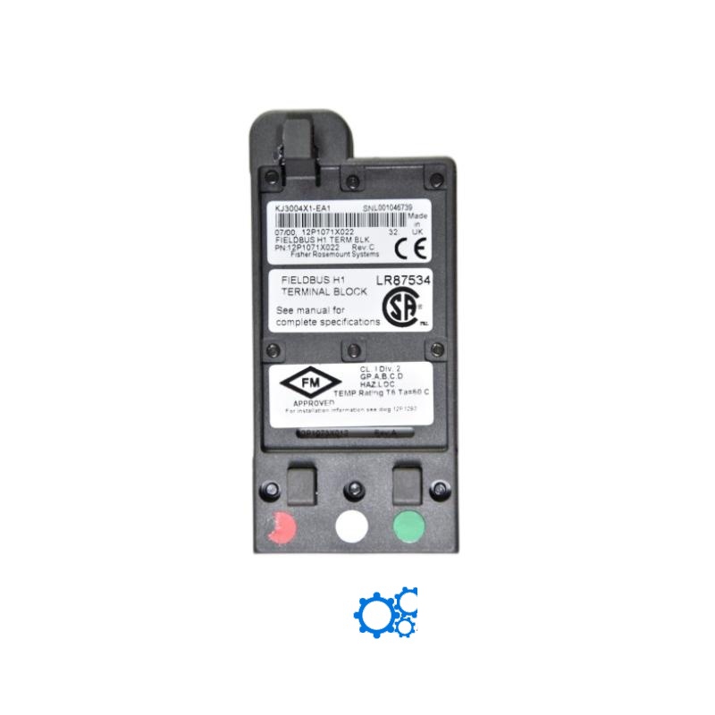 Emerson KJ3004X1-EA1 Fieldbus H1 Termination Board DeltaV series