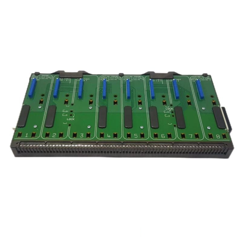 Emerson KJ4001X1-BE1 12P0818X072 I/O 8-Wide Carrier with Shield Bar DeltaV Series