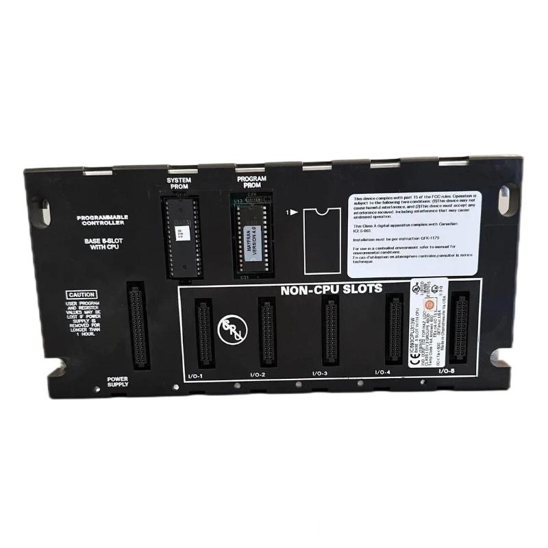 GE IC693CPU313 CPU with 5-Slot Base VersaMax Series