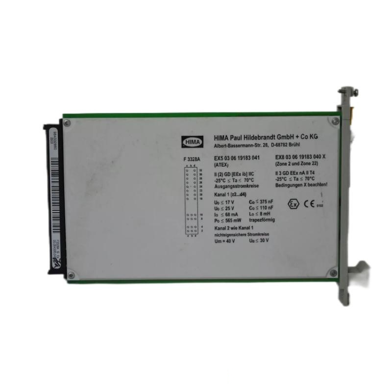 HIMA F3328 Safety System Input Module Planar F Series