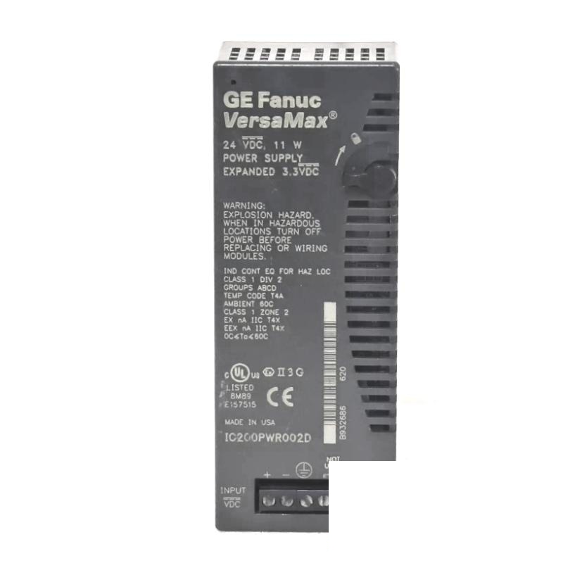 GE IC200PWR002D Power Supply Module VersaMax series