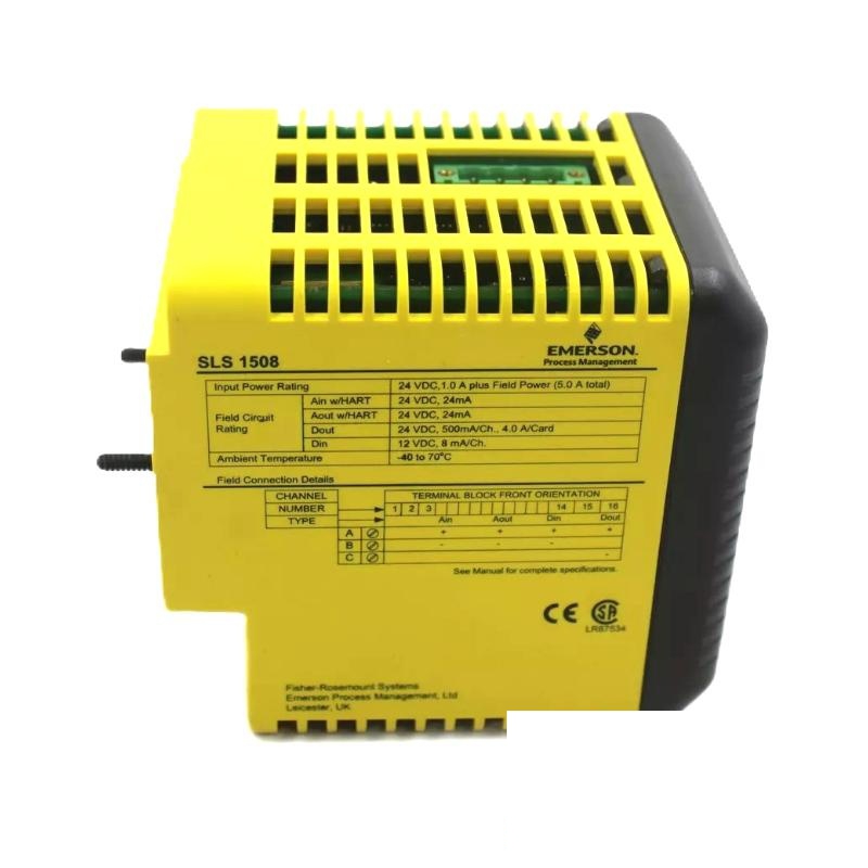 Emerson KJ2201X1-BA1 12P3162X102 Smart Logic Solver DeltaV series