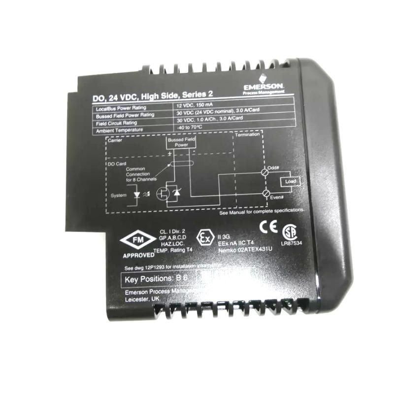 Emerson KJ3202X1-BA1 Output Module DeltaV™ Series