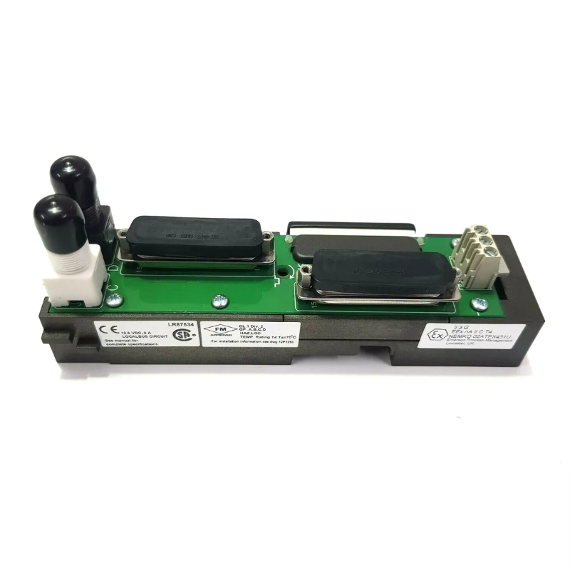 Emerson KJ4001X1-NB1 Dual Left Extender Module DeltaV™ Series