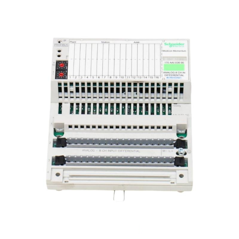 Schneider 170AAI03000 Distributed Analog Input Base Modicon Momentum series