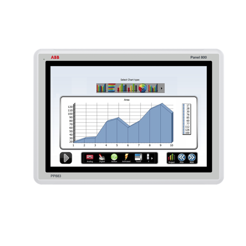 ABB PP883 3BSE092979R1 Touchscreen Panel