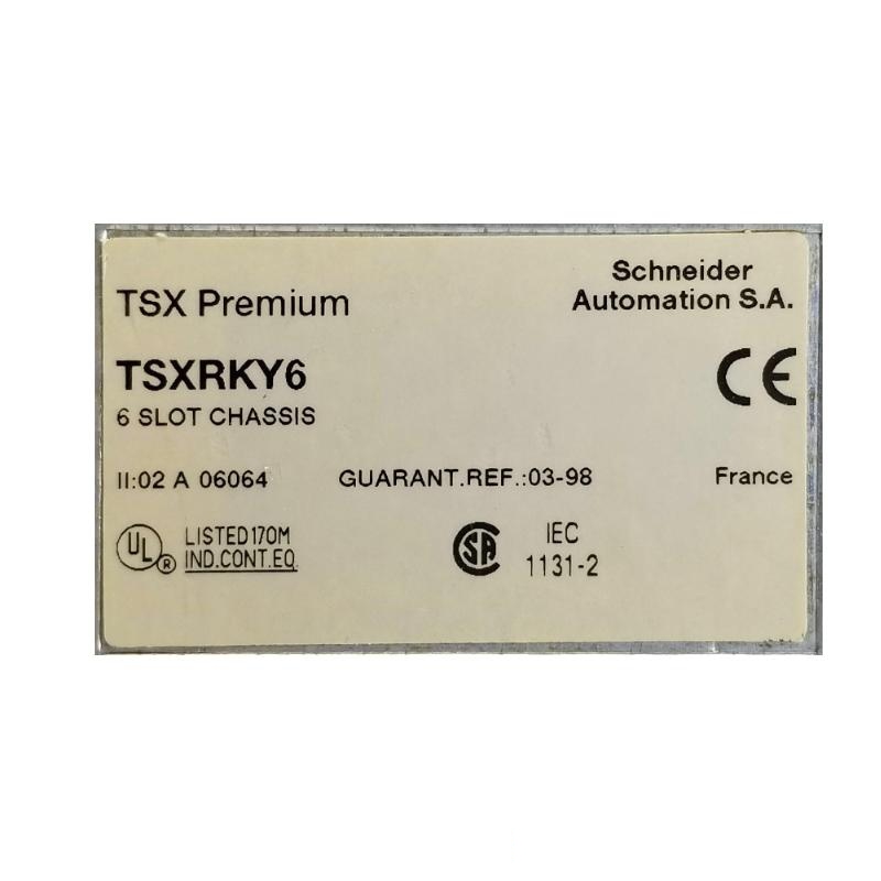 Schneider TSXRKY6 Non-Expandable Rack Modicon Series