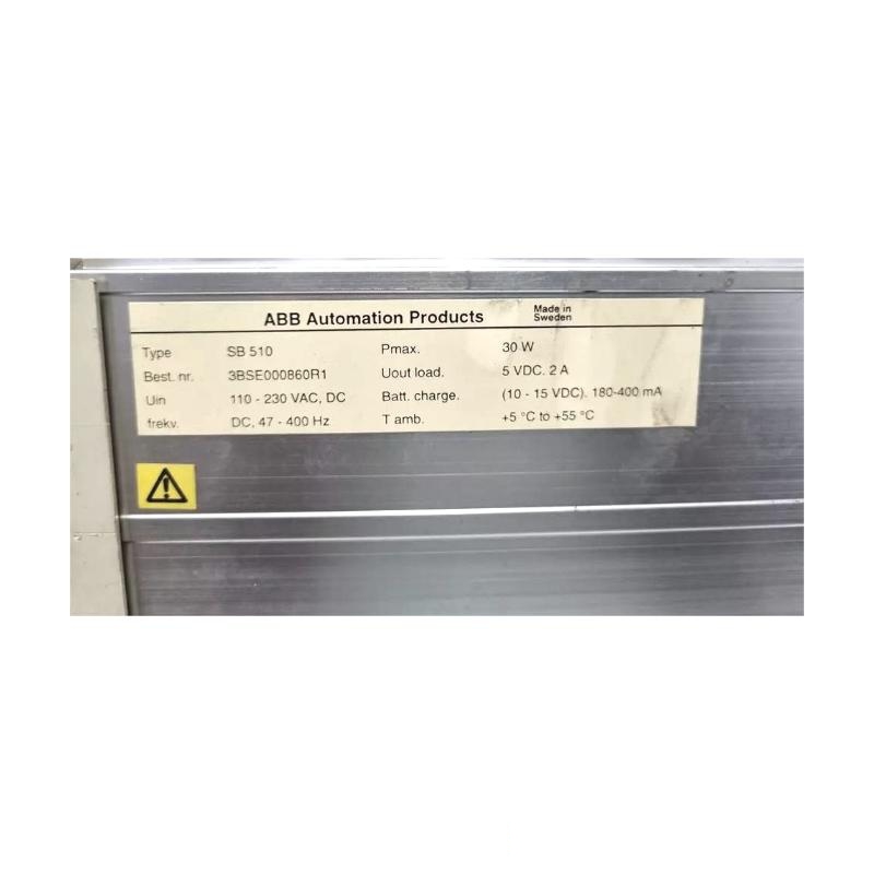 ABB SB510 3BSE000860R1 Power Supply